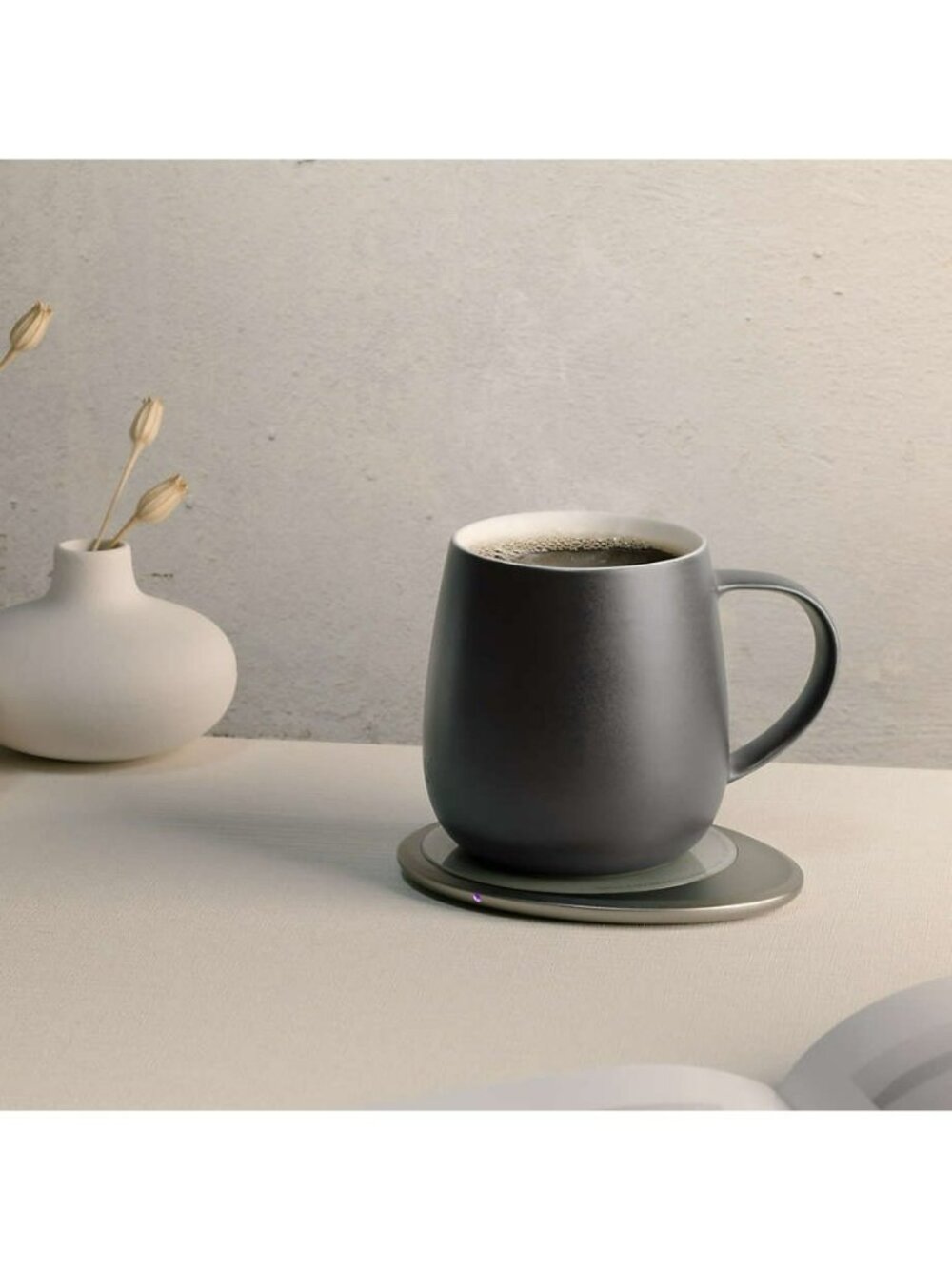 OHOM Ui+ Plus Self-heating Mug Cup Inkstone Black MGS04BK